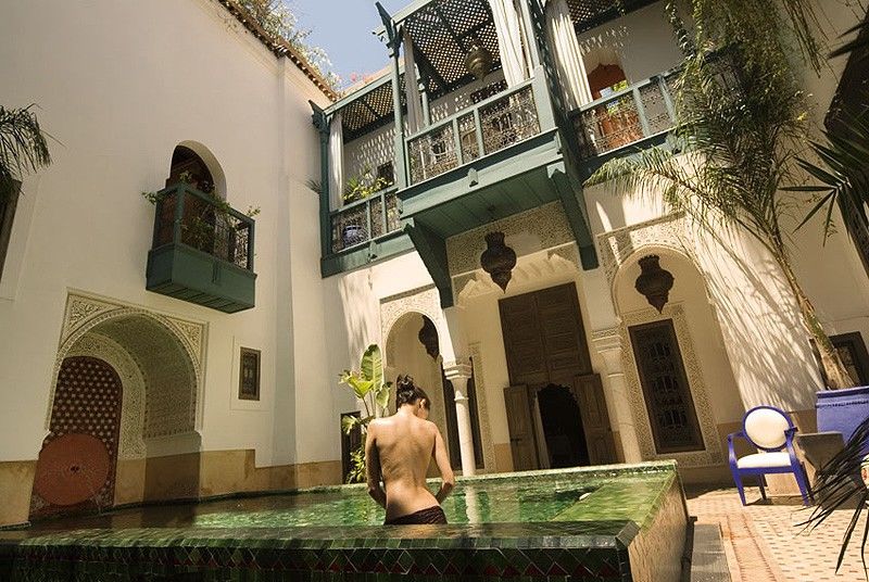 Hotel Le Farnatchi Marrakesch Exterior foto